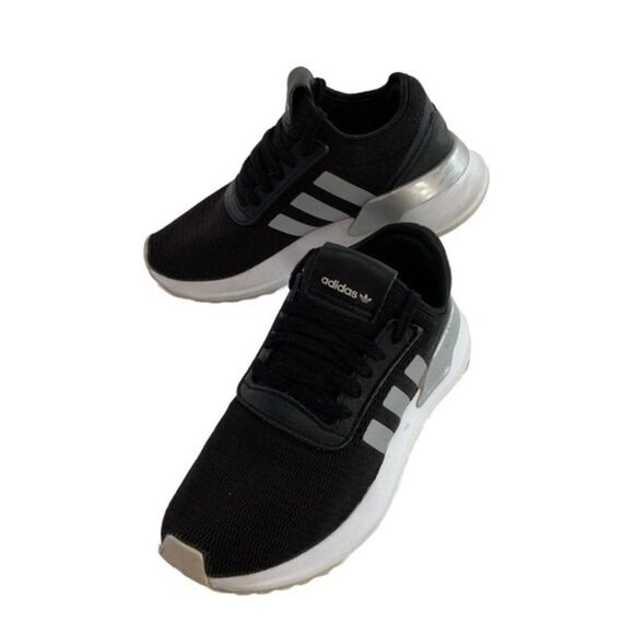 adidas Originals Shoes - Adidas Originals U_Path Run Shoes Women’s 6 Black White Silver Casual Sneakers